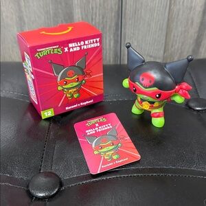 Hello Kitty Ninja Turtle Kuromi x Raphael #12 McDonalds Happy Meal